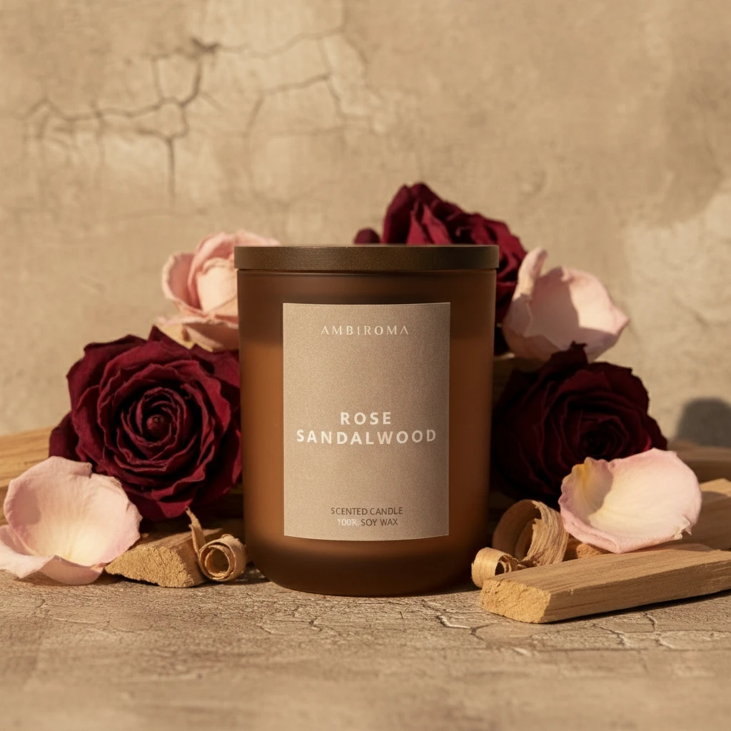 buy rose candle singapore