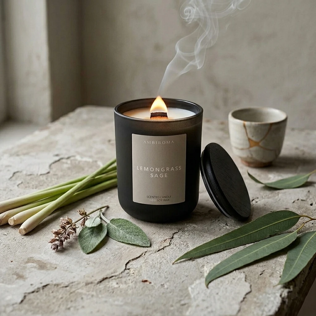 buy lemongrass candle singapore
